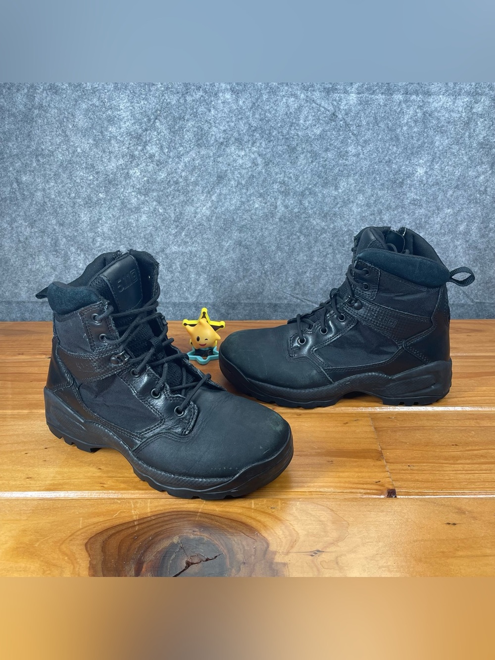 5.11 Tactical ATAC 2.0 6" Side Zip Boots Mens Size 8.5 Black Duty Combat 12394